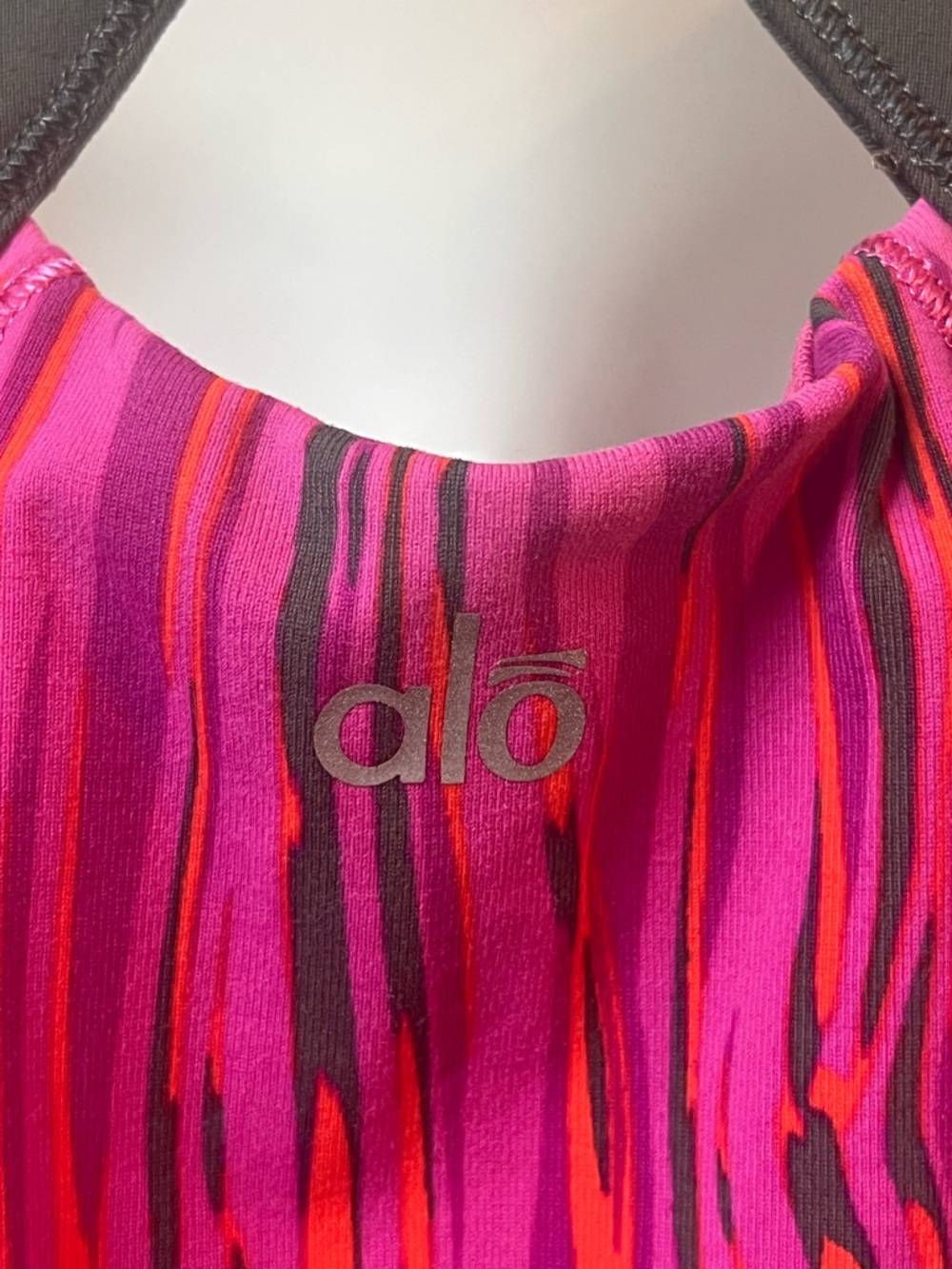 ALO YOGA Racerback Tank Top Women Small Pink Purple Athletic Workout Yoga Top - Picture 7 of 12